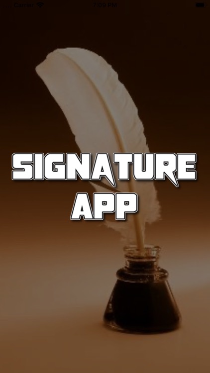 Fast Signature App