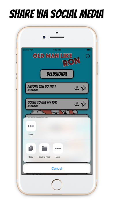 How to cancel & delete Old Man Like Ron from iphone & ipad 2
