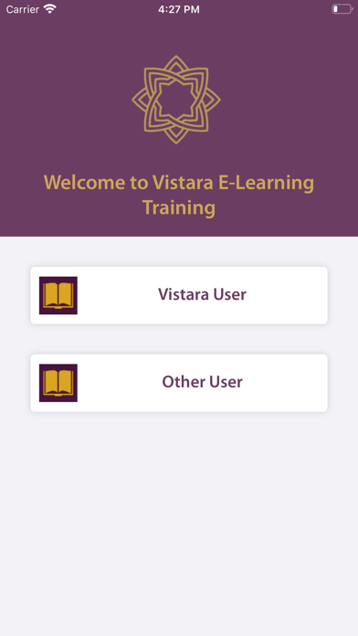 Vistara E-learning screenshot 2