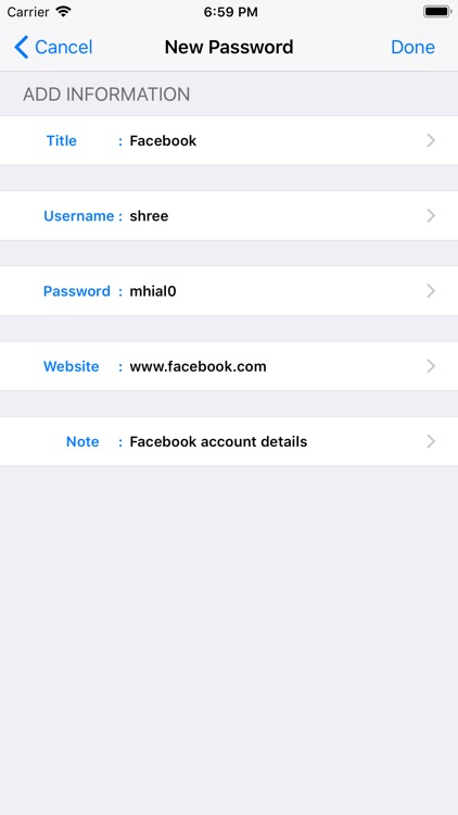 PassDiary Password Manager screenshot-3