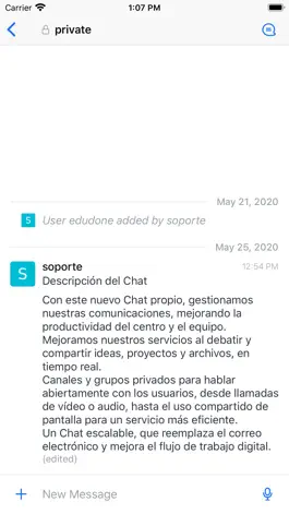 Game screenshot Chat Colegio Aceimar apk