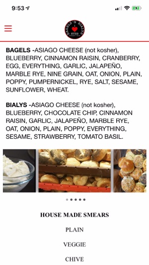 New York Bagels ‘N Bialys(圖3)-速報App