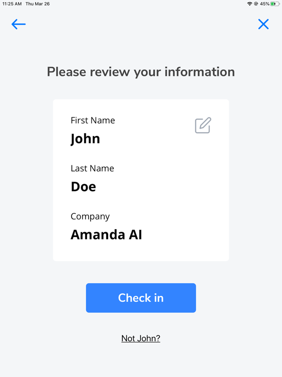 Screenshot #6 pour Amanda Events