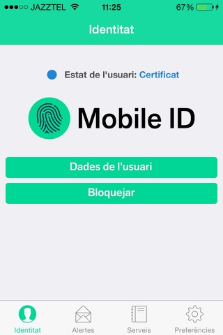 mobileID - Identitat Digital screenshot 2