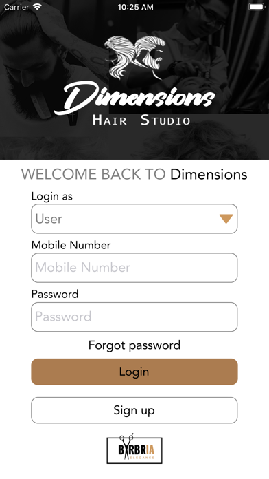Dimensions Hair Studio screenshot 2