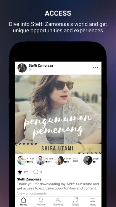 Steffi Zamoraaa Official App screenshot 2