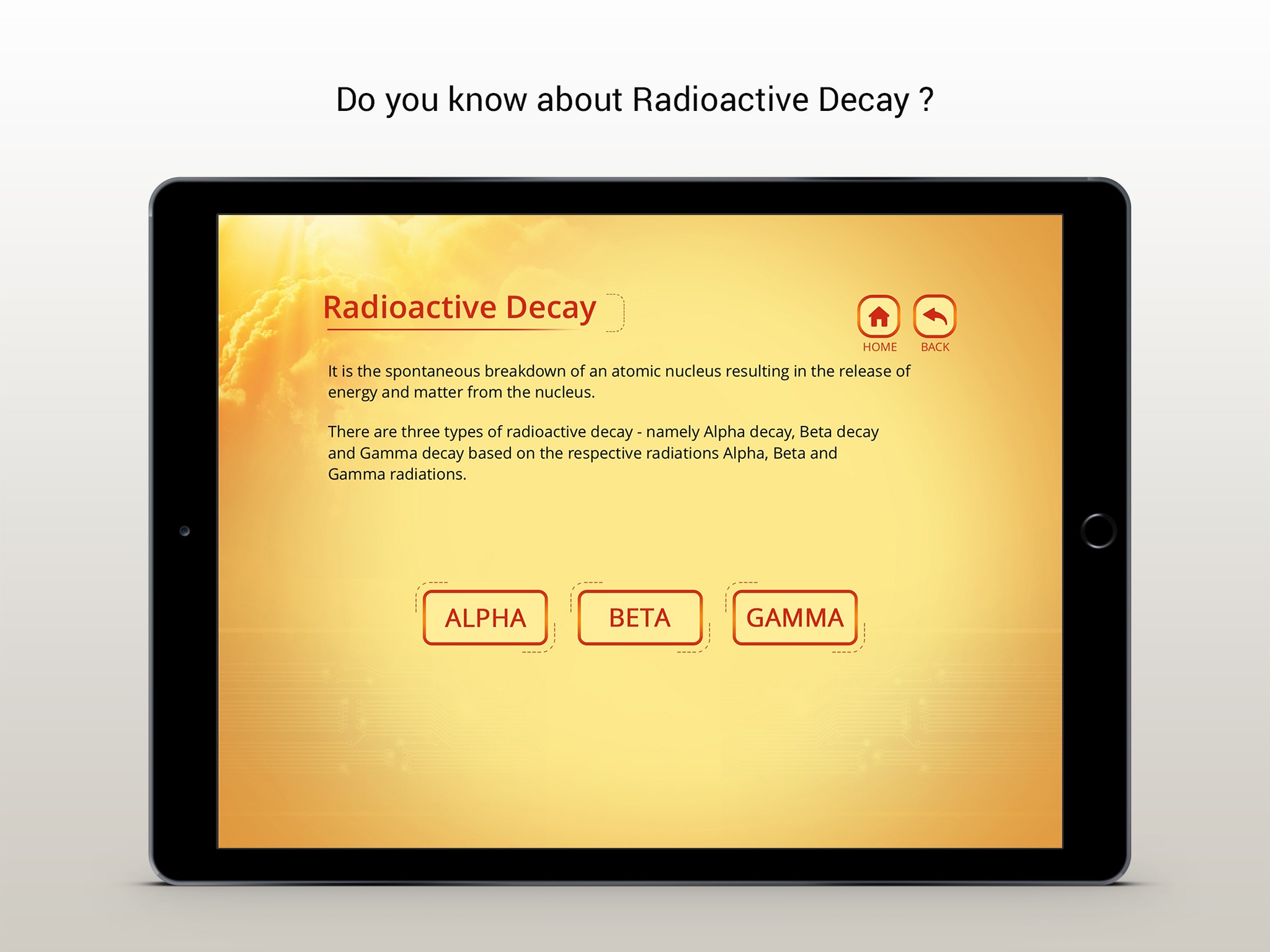 Radioactivity- Physics screenshot 2