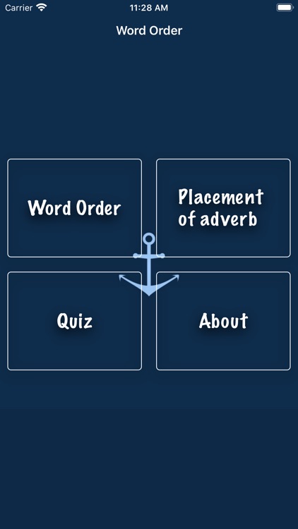 Word Order in English