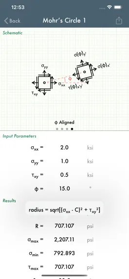 Game screenshot Mohr's Circle apk