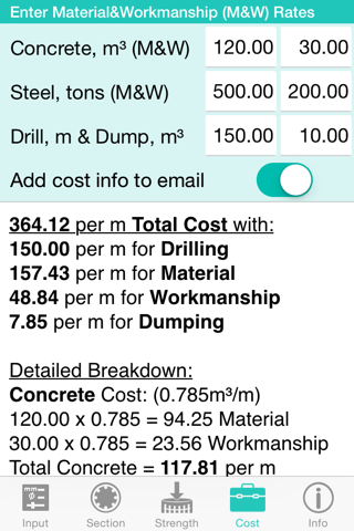 Piles Section screenshot 4