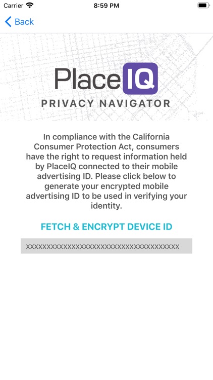 PlaceIQ Privacy Navigator