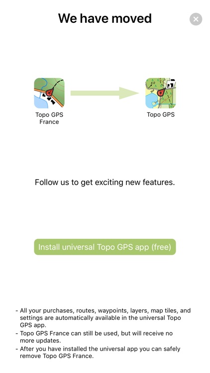 Topo GPS France