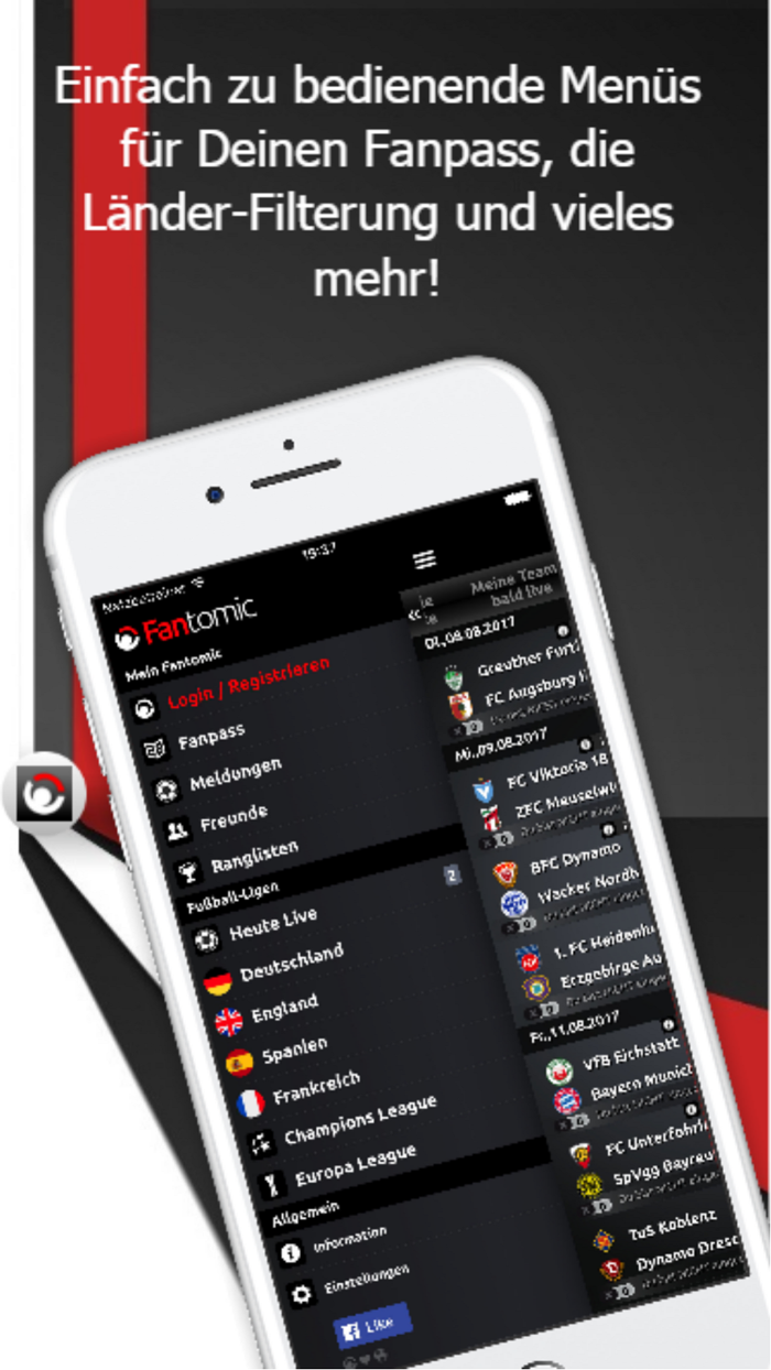 Fantomic - Fussball Liveticker