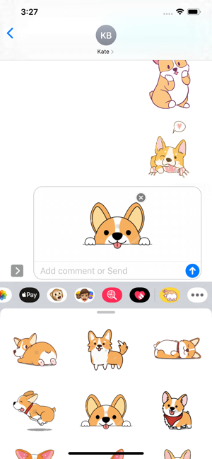 Rainbow Corgi Stickers(圖2)-速報App