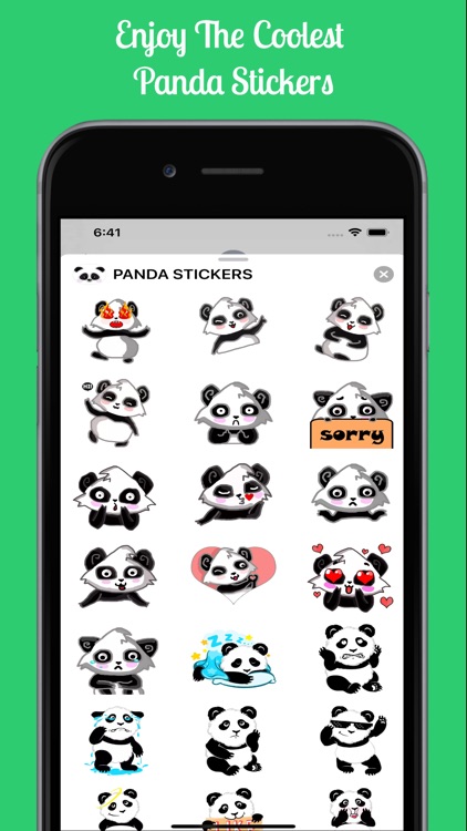 Mr.Panda Stickers screenshot-4