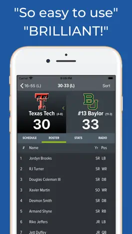 Game screenshot Texas Tech Football Schedules hack