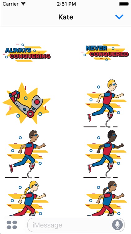 Achilles Marathon Sticker Pack