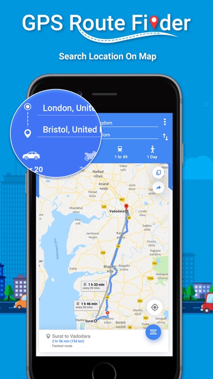 GPS Route Finder ! screenshot-4