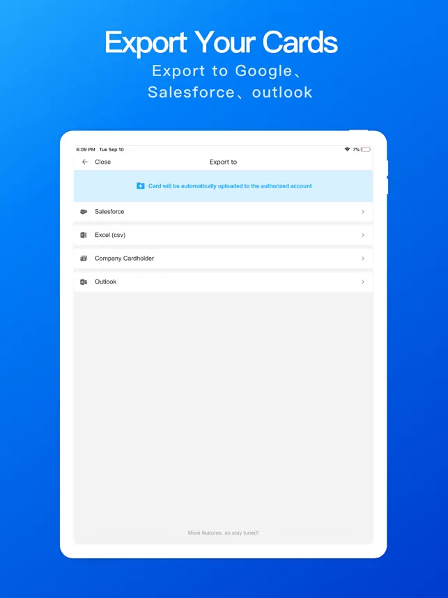 Screenshot 4 CamCard-Business Card Scanner iphone