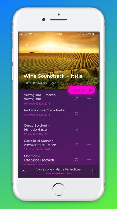 Wine Soundtrack screenshot 2