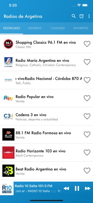 Radios de Argentina en Vivo(圖1)-速報App