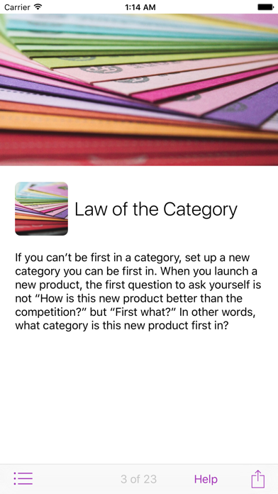 How to cancel & delete 22 Laws of Marketing from iphone & ipad 2