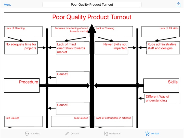 Ishikawa Diagram screenshot-7