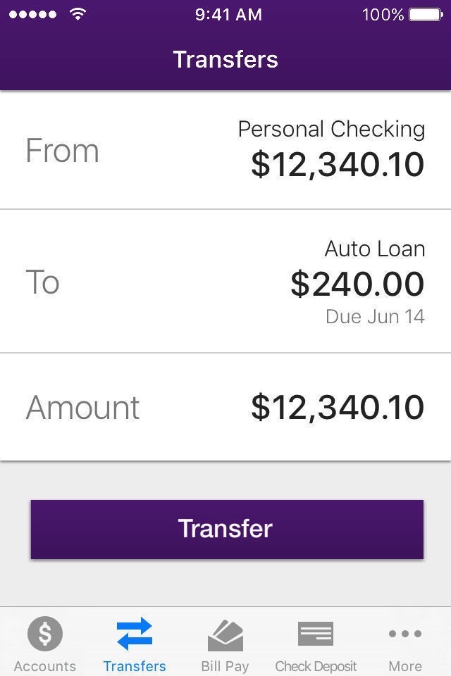 BankFinancial Mobile App screenshot 3