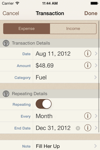 Spending Tracker screenshot 3