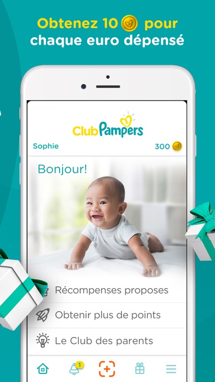 Club Pampers – Récompenses