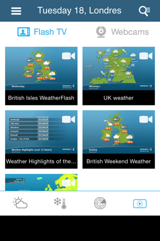 UK Weather forecast - náhled