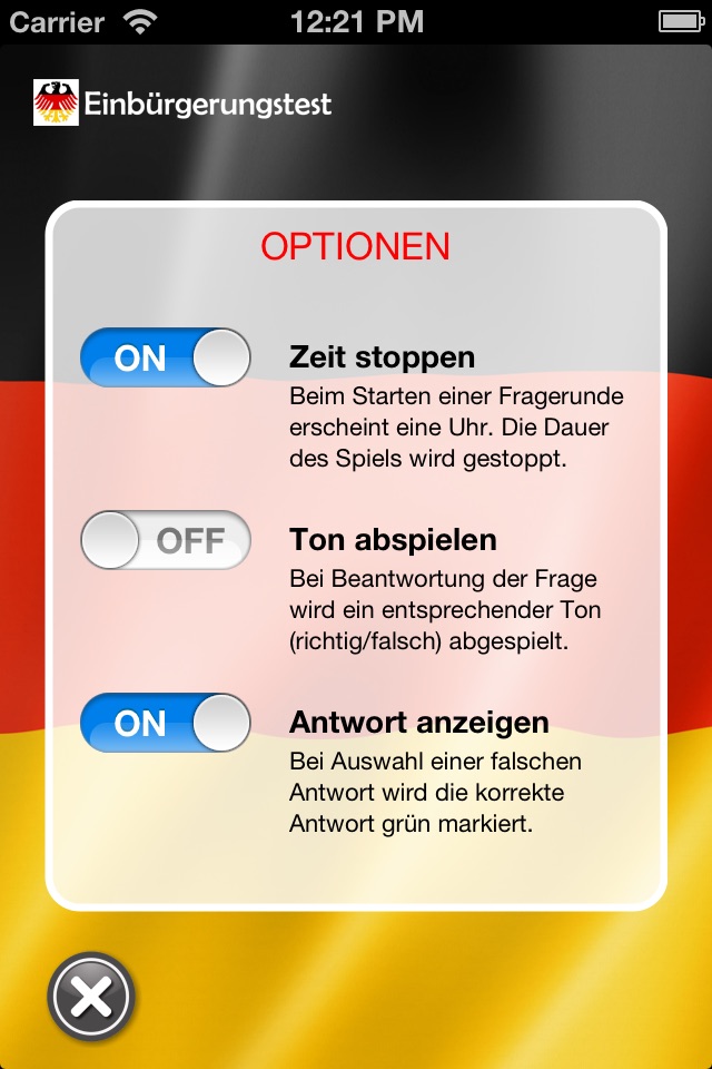 Einbürgerungstest App screenshot 4