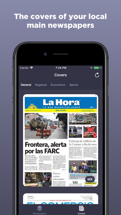Periódicos Ecuatorianos screenshot 4