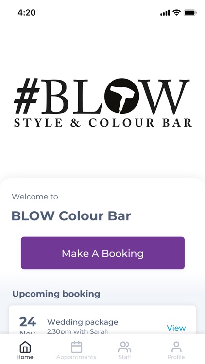 BLOW Colour Bar