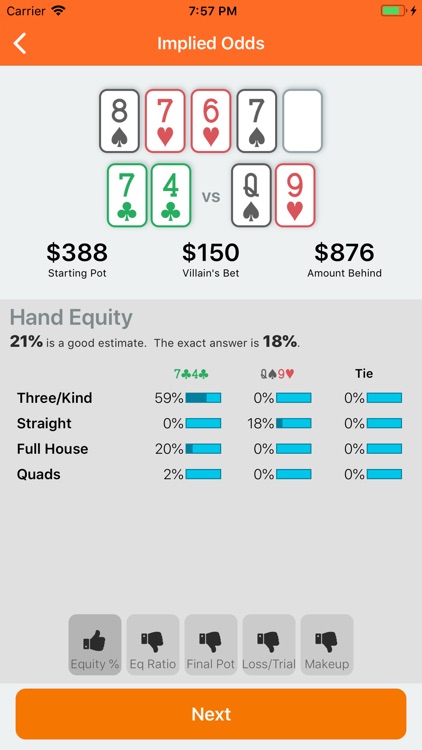 Poker Drills: Learn on the Go screenshot-3