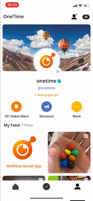 One Time - Social App(圖2)-速報App