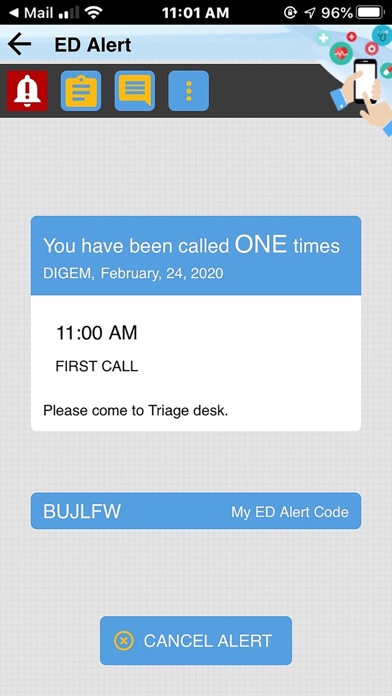 Screenshot #3 pour ED Patient