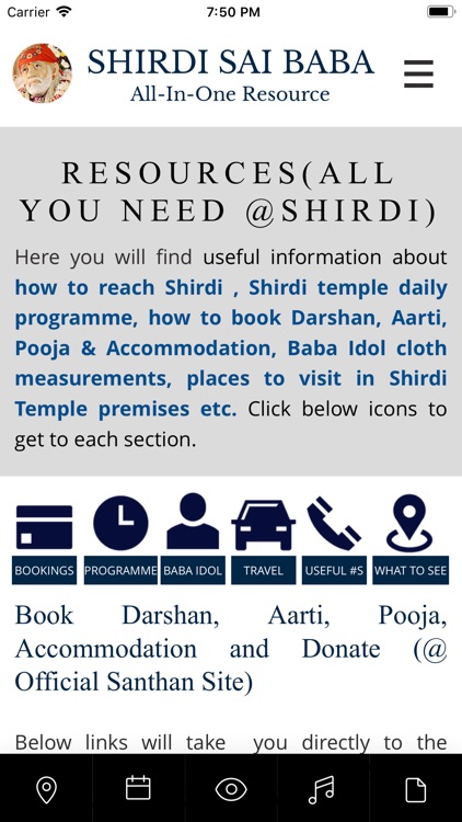 Shirdi Sai Baba All-In-One App screenshot-7