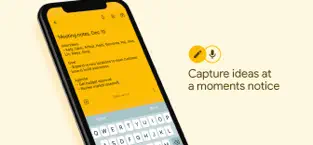 Imágen 1 Google Keep: notas y listas iphone