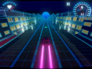 Captura de Pantalla 3 OverDrive - Synthwave Racer iphone