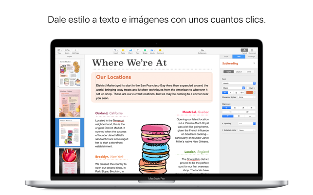 Pages En Mac App Store