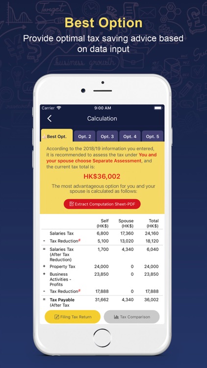 HK Salaries Tax Calculator