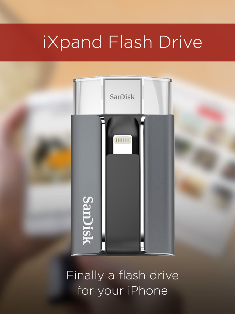 Ixpand sandisk не видит iphone