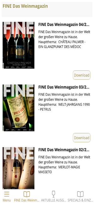 FINE Das Weinmagazin(圖1)-速報App