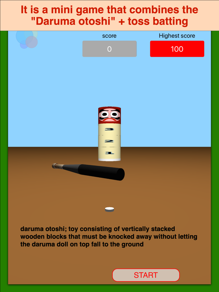 drop darumaby toss Batting