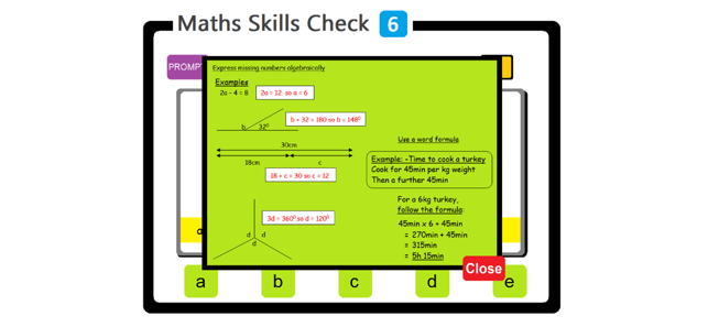 PAM Maths Skills Check 3(圖4)-速報App