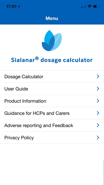 Proveca Dosing App