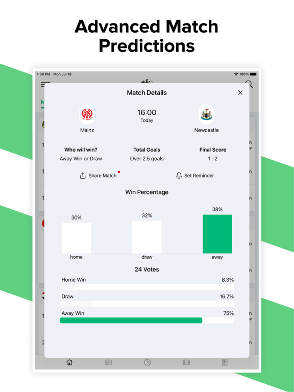 Soccer Betting Tips & Score screenshot 2