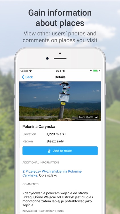 Hiking Map Poland screenshot-4
