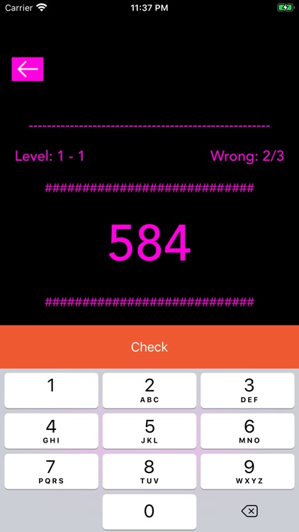 Brain train with numbers screenshot-3